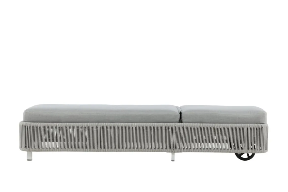 Garten Sonnenliege Mila - aus Polyester/Metall