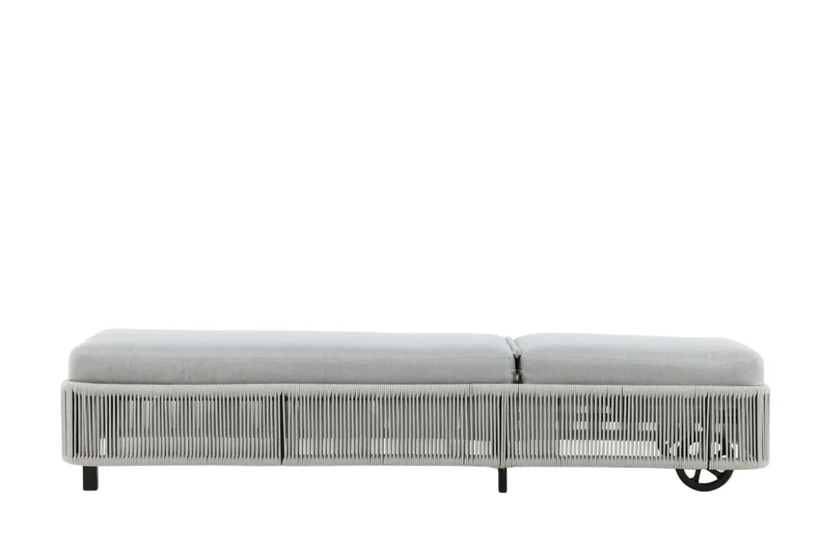 Garten Sonnenliege Mila - aus Polyester/Metall