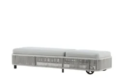 Garten Sonnenliege Mila - aus Polyester/Metall