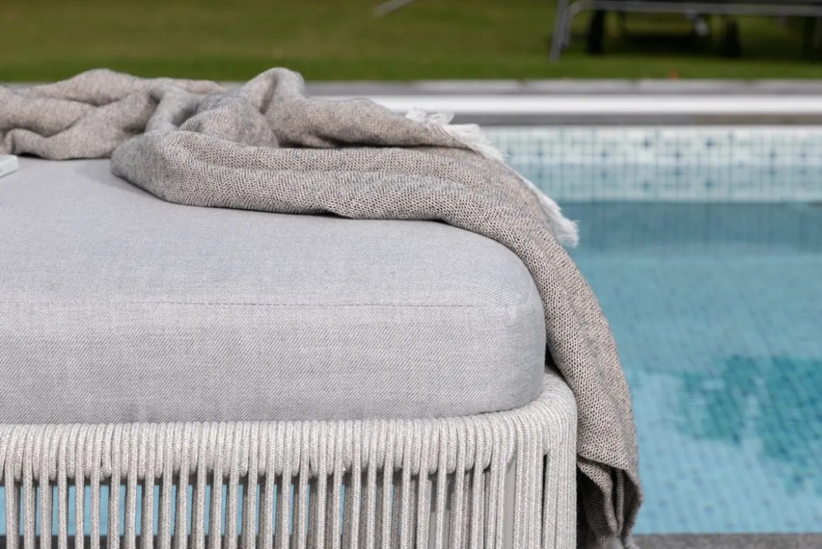 Garten Sonnenliege Mila - aus Polyester/Metall