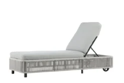 Garten Sonnenliege Mila - aus Polyester/Metall