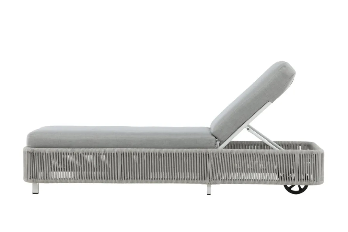 Garten Sonnenliege Mila - aus Polyester/Metall