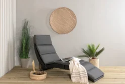 Garten Sonnenliege Queen - aus synthetischem Rattan inkl. Kissen