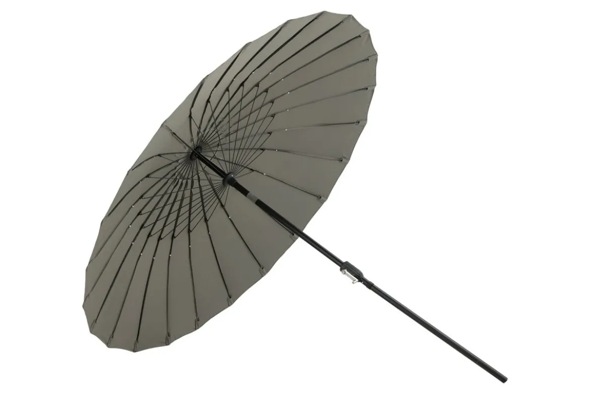 Garten Sonnenschirm Palma – Ø270 cm verfügbar in Weiß, Schwarz, Grau und Blau