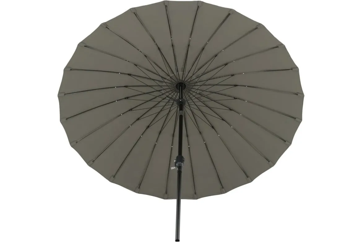 Garten Sonnenschirm Palma – Ø270 cm verfügbar in Weiß, Schwarz, Grau und Blau