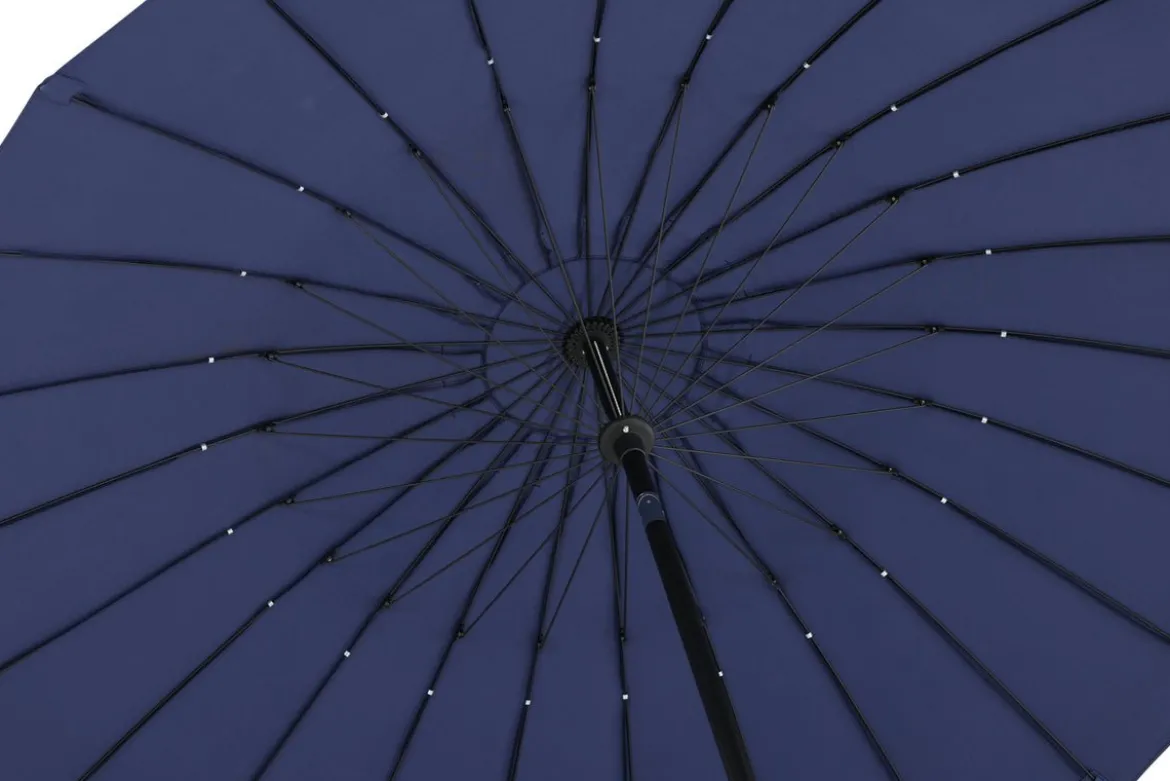 Garten Sonnenschirm Palma – Ø270 cm verfügbar in Weiß, Schwarz, Grau und Blau
