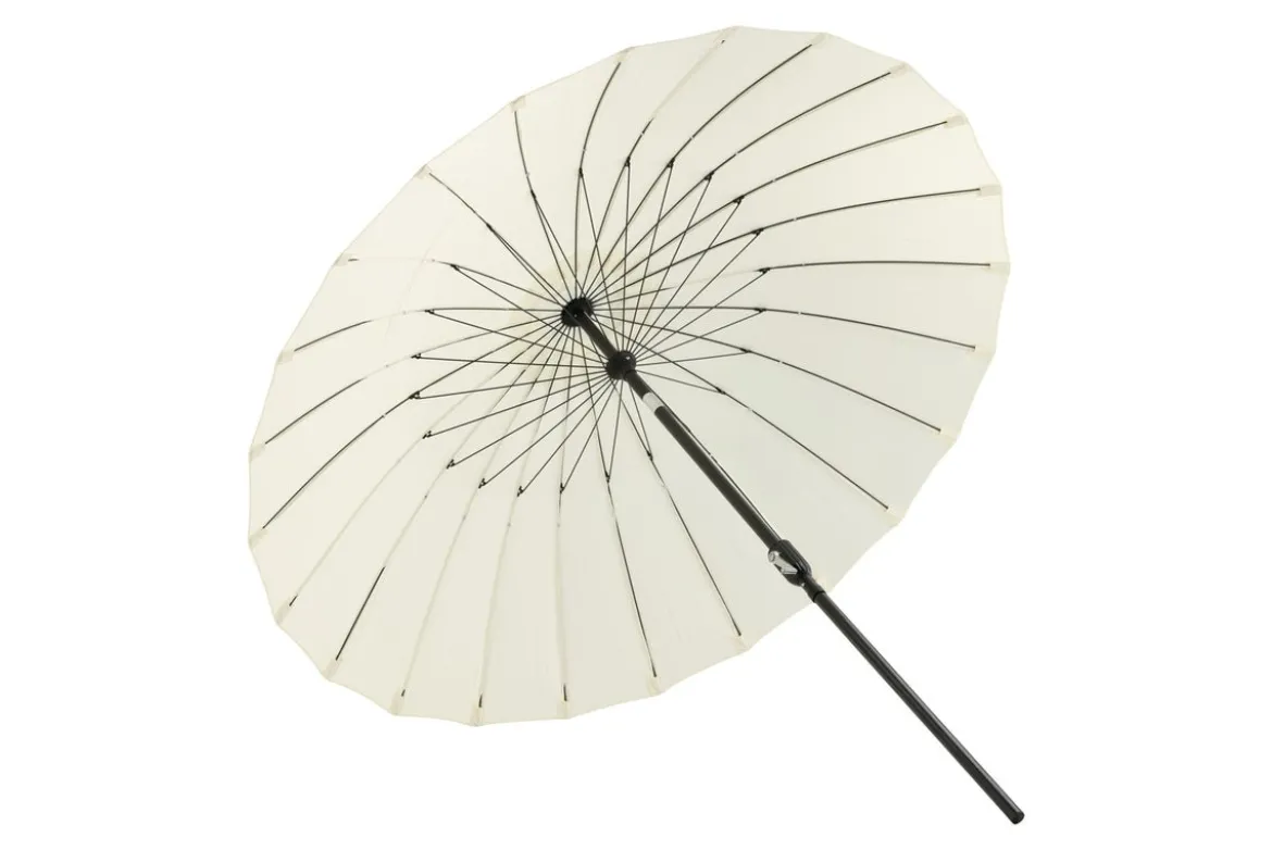 Garten Sonnenschirm Palma – Ø270 cm verfügbar in Weiß, Schwarz, Grau und Blau