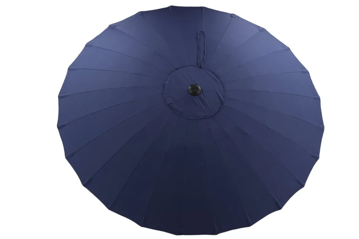 Garten Sonnenschirm Palma – Ø270 cm verfügbar in Weiß, Schwarz, Grau und Blau