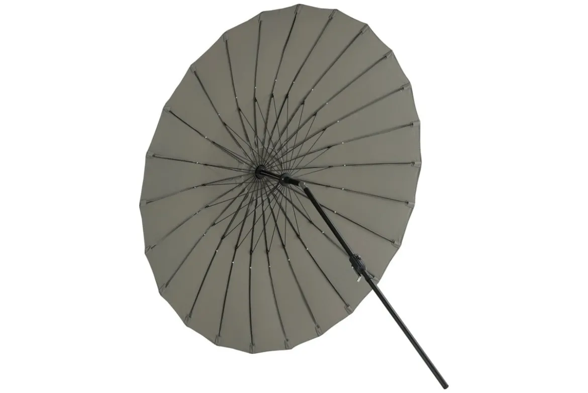 Garten Sonnenschirm Palma – Ø270 cm verfügbar in Weiß, Schwarz, Grau und Blau