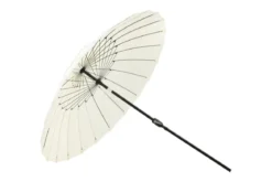 Garten Sonnenschirm Palma – Ø270 cm verfügbar in Weiß, Schwarz, Grau und Blau