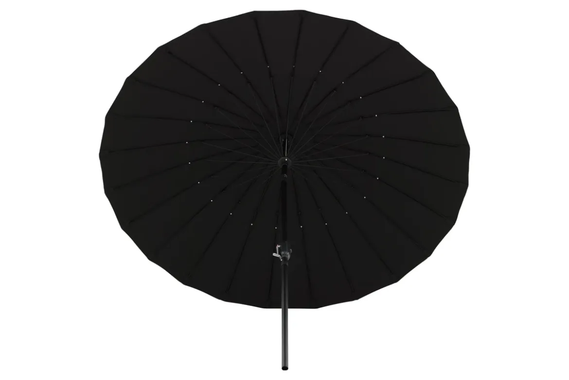 Garten Sonnenschirm Palma – Ø270 cm verfügbar in Weiß, Schwarz, Grau und Blau