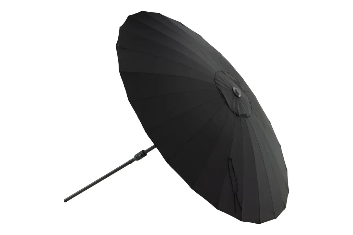 Garten Sonnenschirm Palma – Ø270 cm verfügbar in Weiß, Schwarz, Grau und Blau