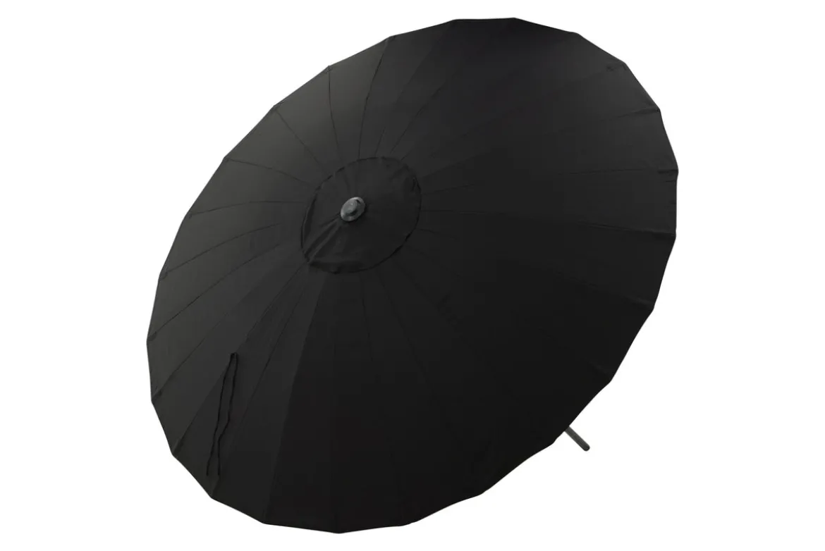 Garten Sonnenschirm Palma – Ø270 cm verfügbar in Weiß, Schwarz, Grau und Blau