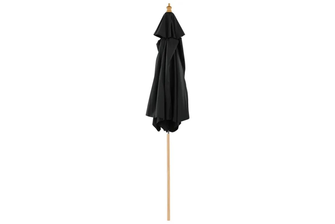 Garten Sonnenschirm Valenza – Ø250 cm in Schwarz oder Weiß