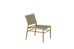 Gartenstuhl Carla - aus Rattan in Beige und Brauntönen
