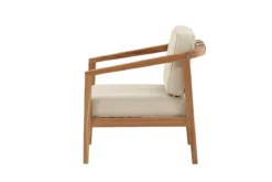 Garten Stuhlkissen Africa - aus Polyester in Beige