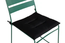 Garten Stuhlkissen Milo - aus Polyester Schwarz