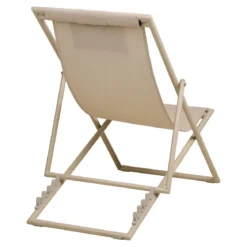 Gartenstuhl/Strandstuhl Solento – klappbar mit 4-fach verstellbarer Rückenlehne