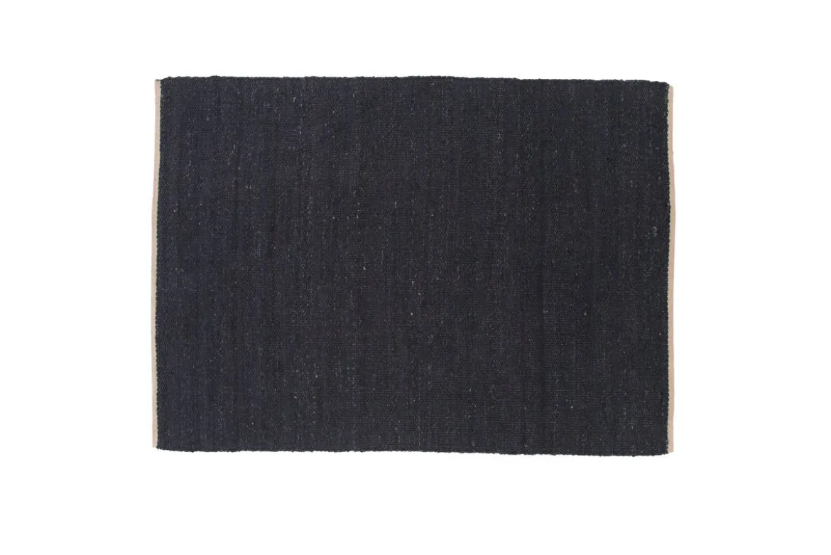 Garten Teppich Matty - 240x170 in Schwarz