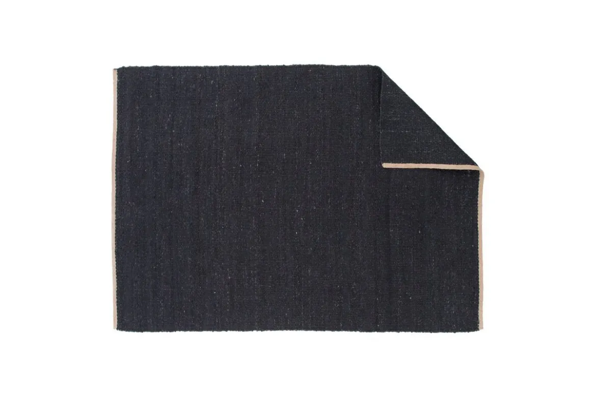 Garten Teppich Matty - 240x170 in Schwarz