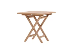 Gartentisch Arvo - Quadratischer Café-Tisch aus massivem Teakholz