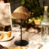 Garten Tischlampe „Kaldien“ – wetterfest für Balkon & Outdoor-Bereich