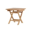 Gartentisch Lino - Quadratischer Café-Tisch aus massivem Teakholz