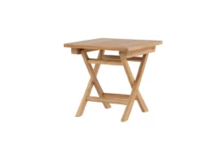 Gartentisch Lino - Quadratischer Café-Tisch aus massivem Teakholz