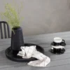 Gartentisch Lumari - rechteckiger weiß-grauer Esstisch