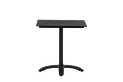 Gartentisch Malani - pflegeleichter quadratischer Tisch aus robustem Aluminium und Aintwood