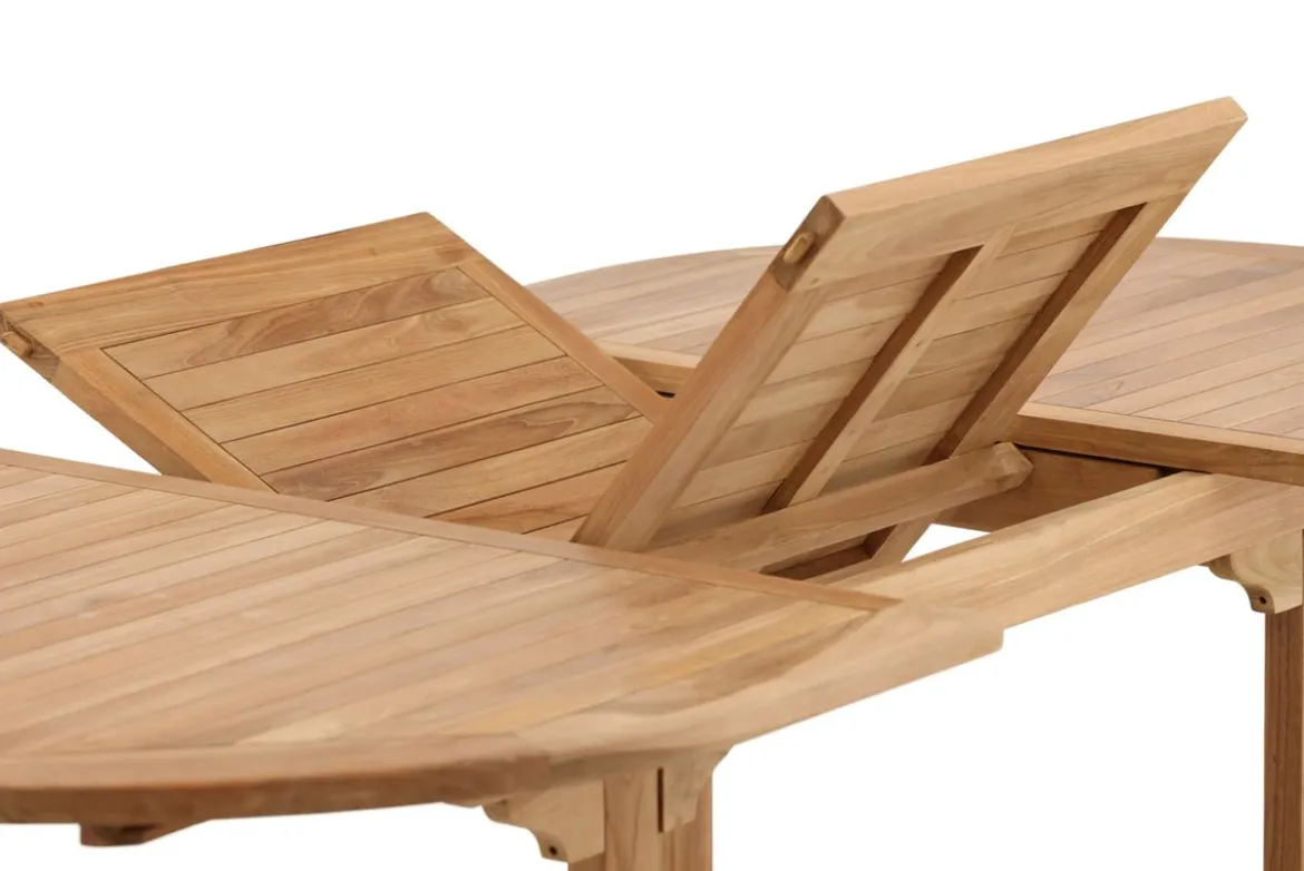Gartentisch Navira - ein ovaler Esstisch aus Teakholz
