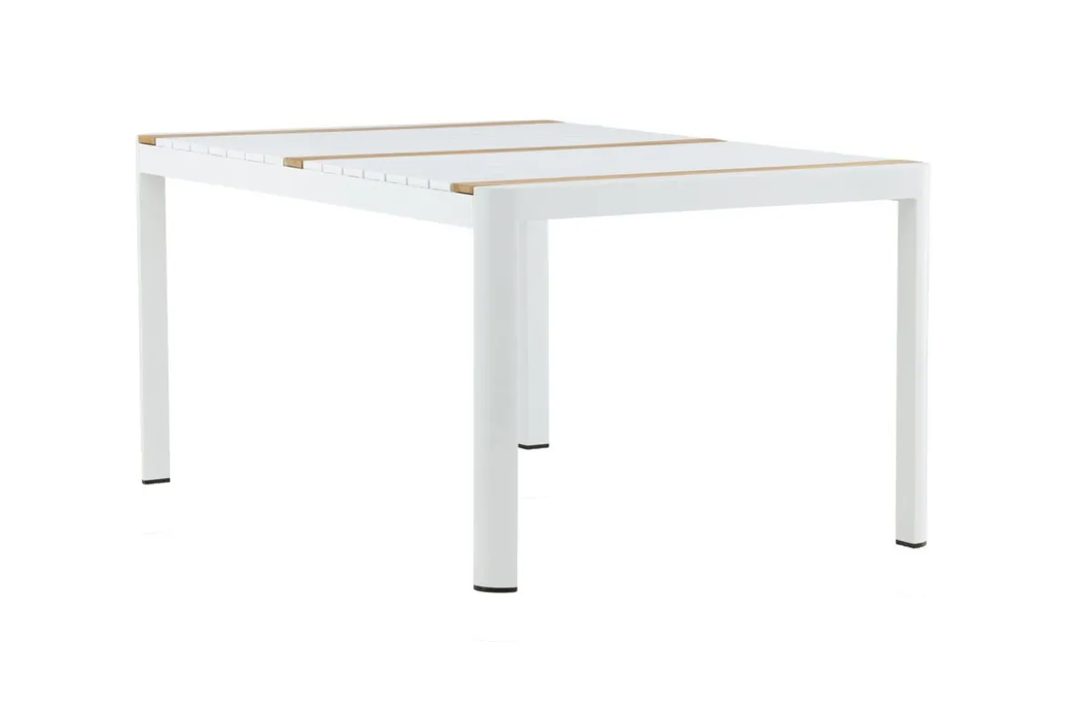 Gartentisch Nuru - Teakholz und Aluminium für Stabilität und Langlebigkeit
