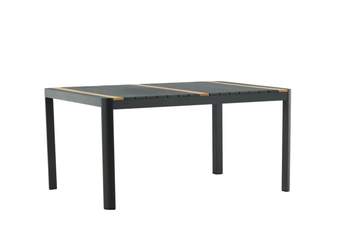 Gartentisch Nuru - Teakholz und Aluminium für Stabilität und Langlebigkeit