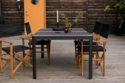 Gartentisch Nuru - Teakholz und Aluminium für Stabilität und Langlebigkeit