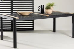 Gartentisch Nuru - Teakholz und Aluminium für Stabilität und Langlebigkeit