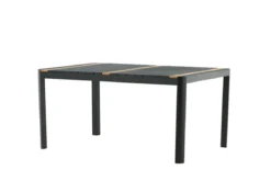 Gartentisch Nuru - Teakholz und Aluminium für Stabilität und Langlebigkeit