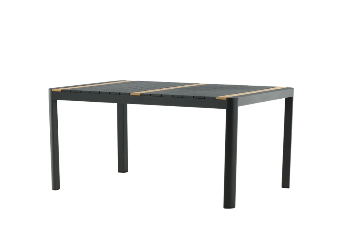 Gartentisch Nuru - Teakholz und Aluminium für Stabilität und Langlebigkeit