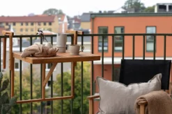 Gartentisch Seraya - mit praktischer Klappfunktion aus Akazienholz für Balkone