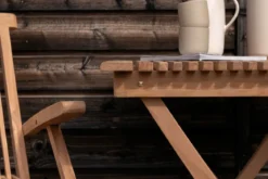 Gartentisch Taneva - ein klappbarer Tisch aus hochwertigem Teakholz