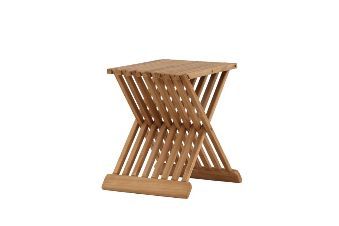 Gartentisch Zuki - ein klappbarer Beistelltisch aus Teakholz