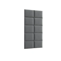 Gepolstertes Wandpaneel - Set Samt 100x200 cm