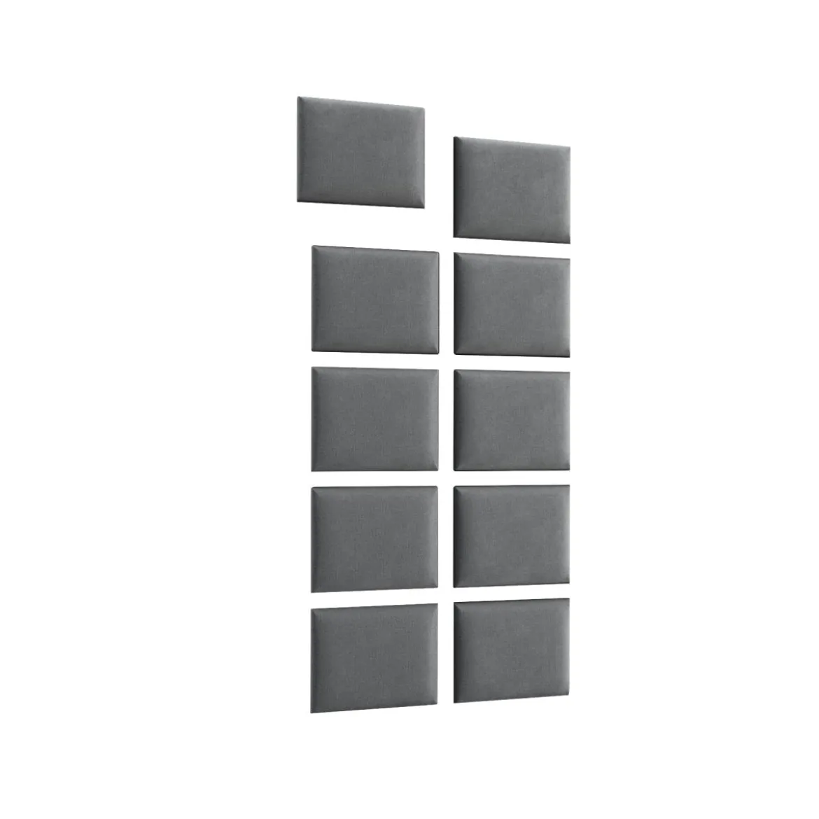 Gepolstertes Wandpaneel - Set Samt 100x200 cm