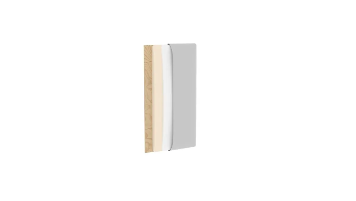 Gepolstertes Wandpaneel - Set Samt 100x200 cm