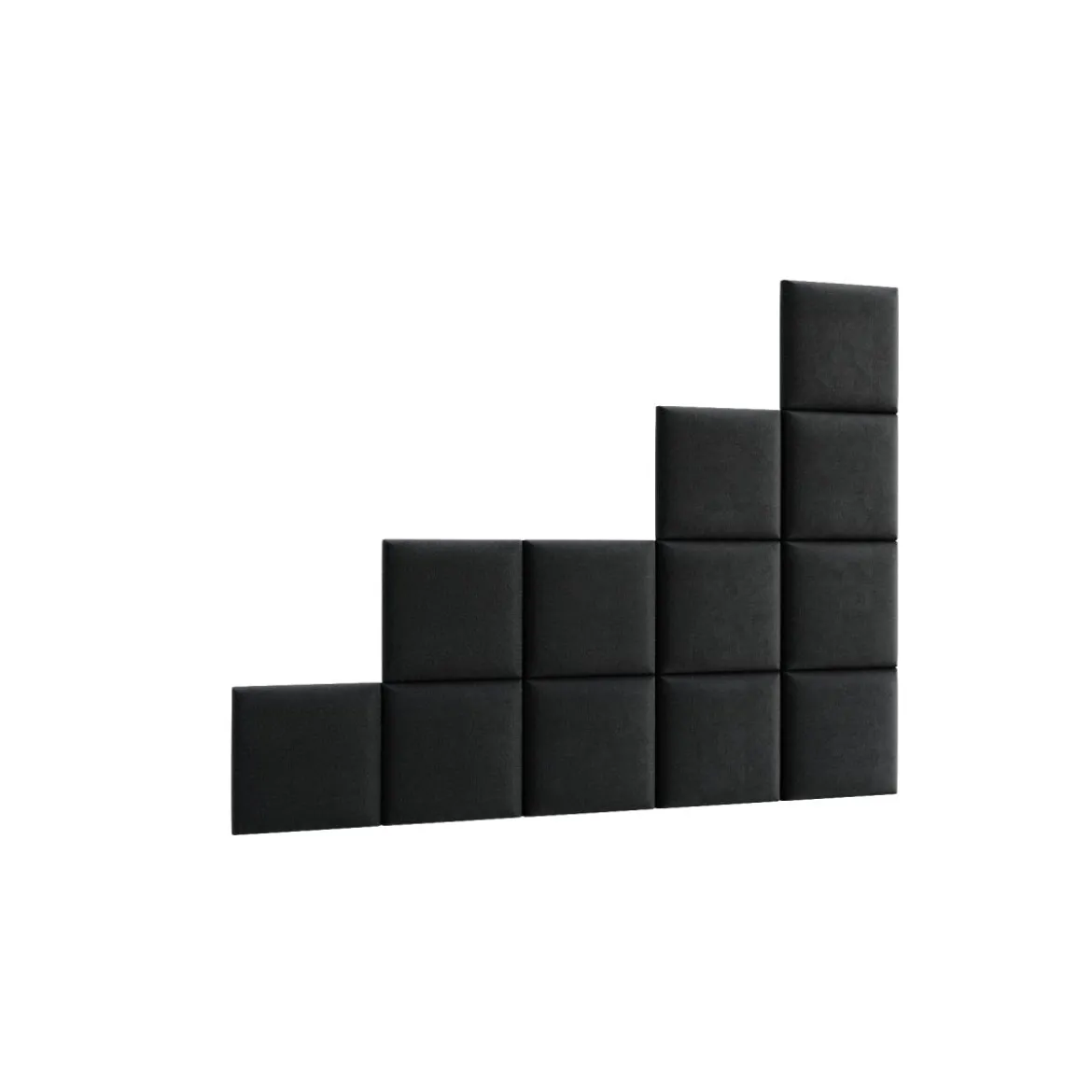 Gepolstertes Wandpaneel - Set Samt 200x160 cm
