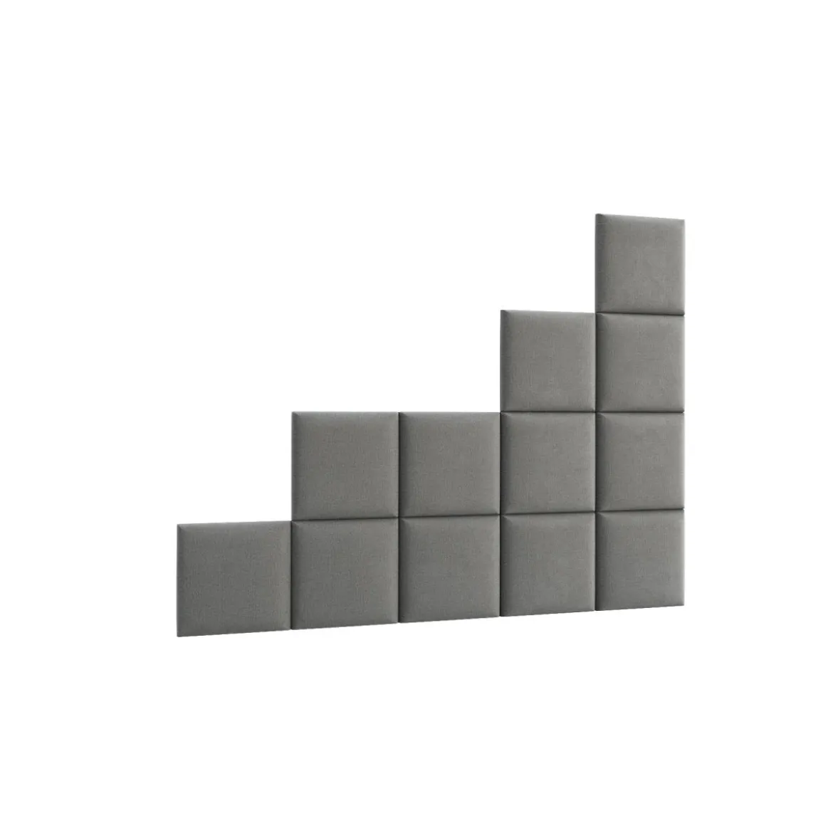 Gepolstertes Wandpaneel - Set Samt 200x160 cm