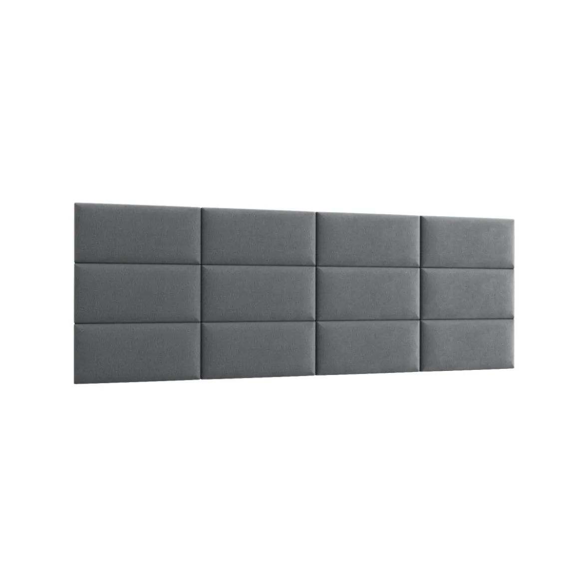 Gepolstertes Wandpaneel - Set Samt 240x90 cm