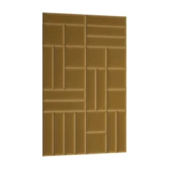 Gepolstertes Wandpaneel - Set Samt 120x195 cm