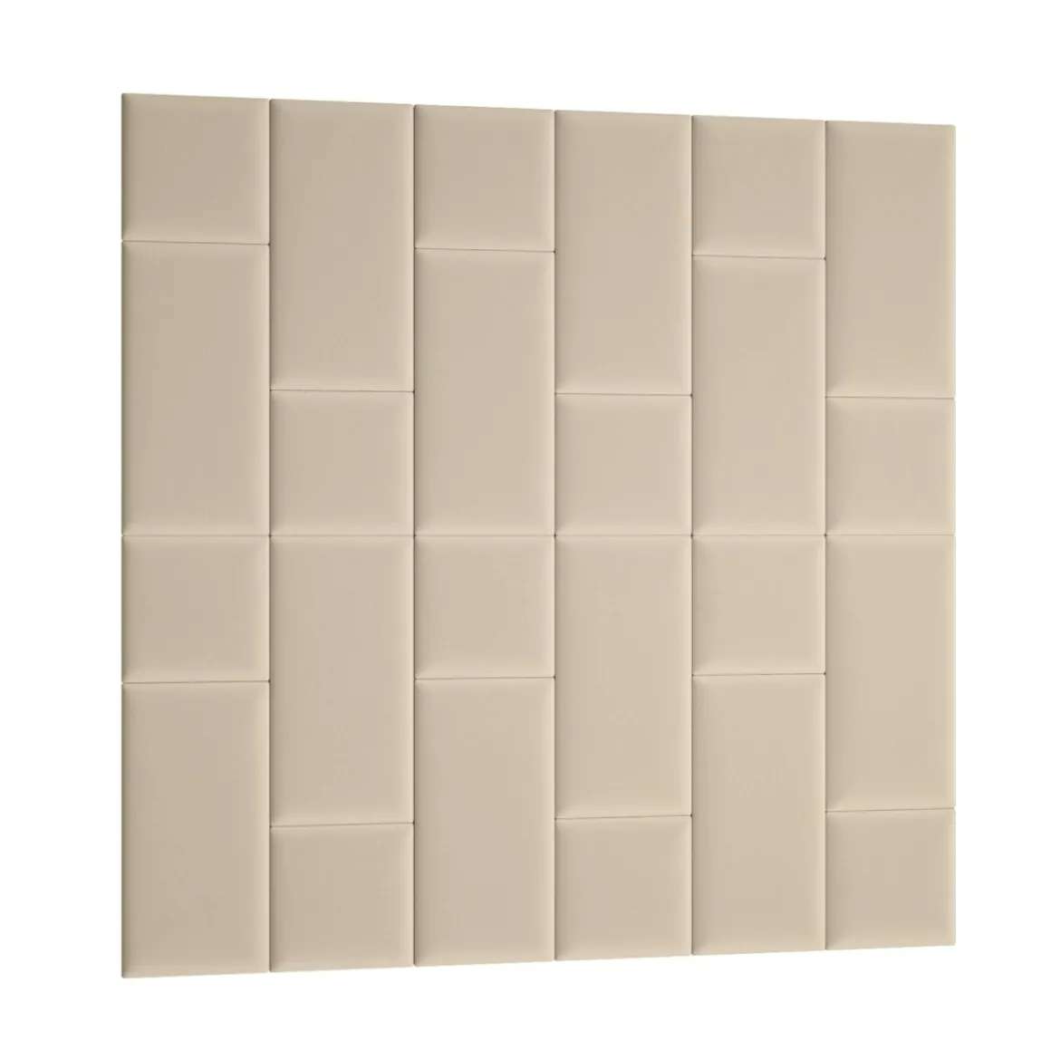 Gepolstertes Wandpaneel - Set Samt 180x180 cm