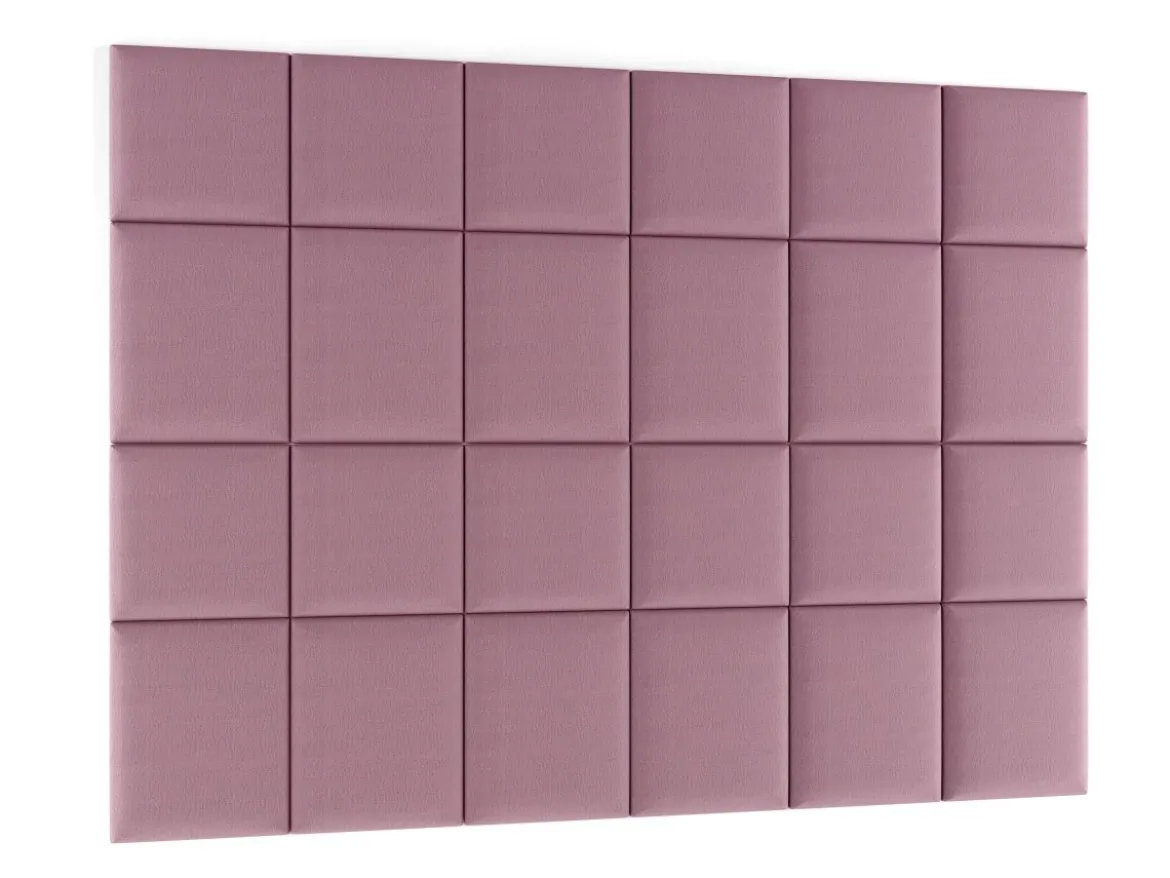 Gepolstertes Wandpaneel - Set Samt 240x180 cm