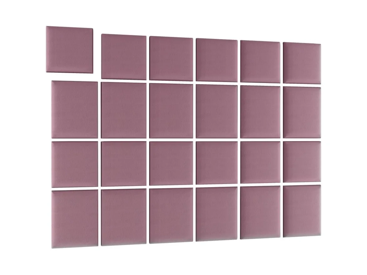 Gepolstertes Wandpaneel - Set Samt 240x180 cm